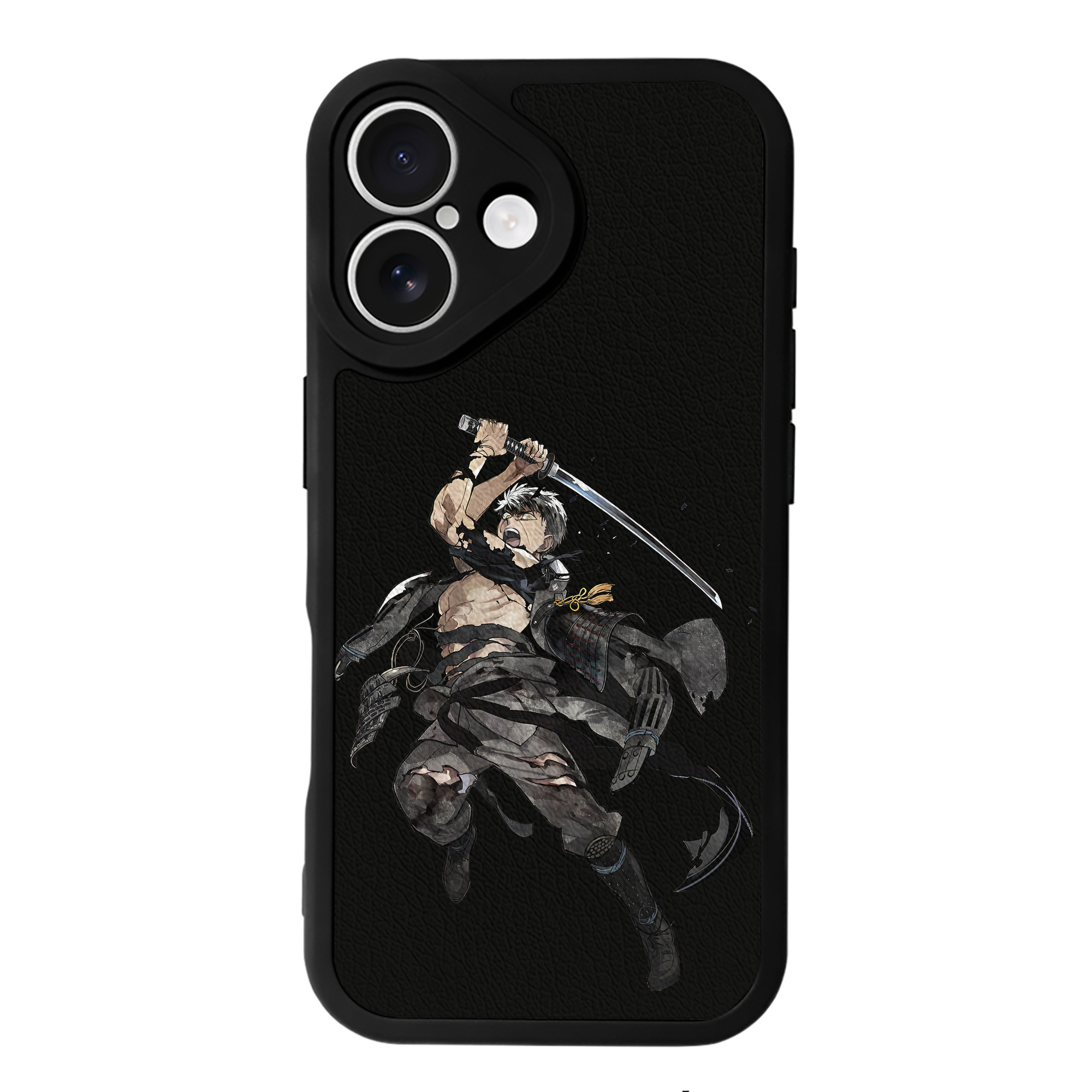 （画像用） 刀剣乱舞 Touken Ranbu 【iPhone 16シリーズ対応】シリコンスマホケース（レザー調） 材質：シリコン